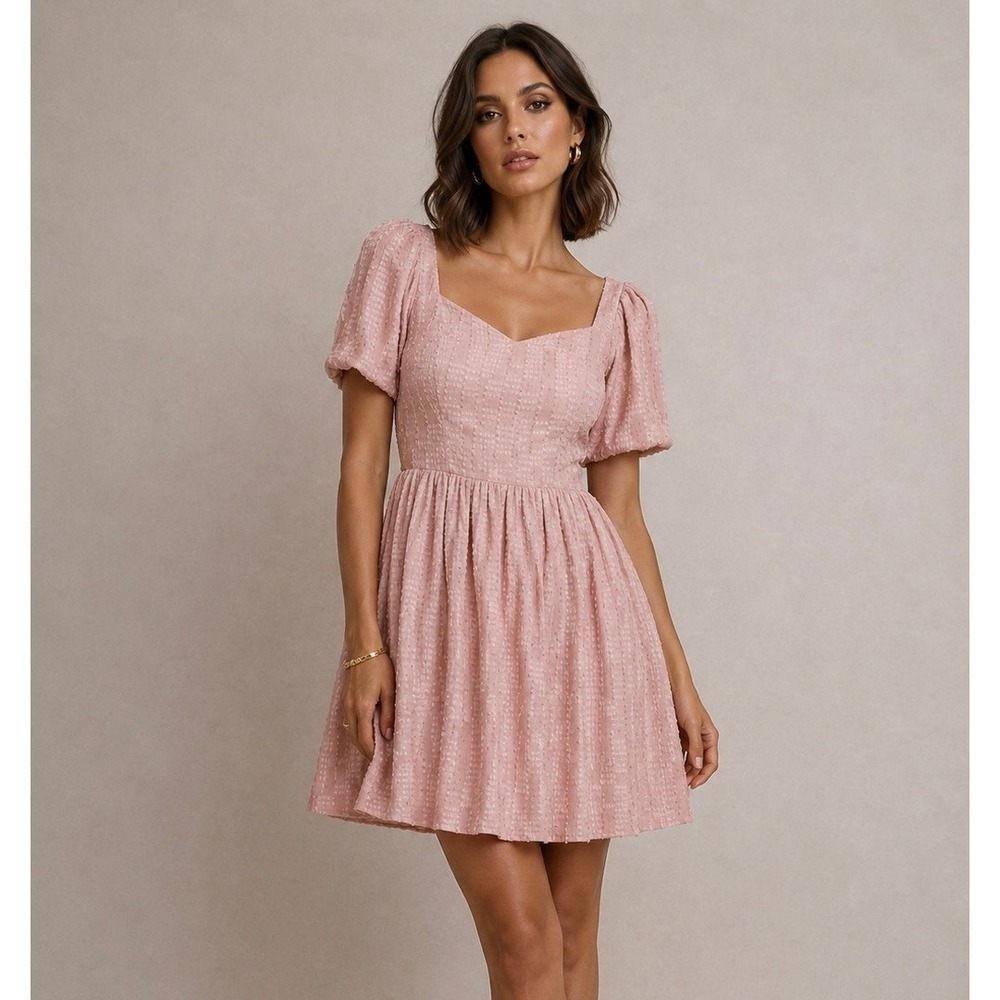Baltic Born Sommer Babydoll Dress XL 16-18 Romantic Pink Bridal Coquette‎ NWT